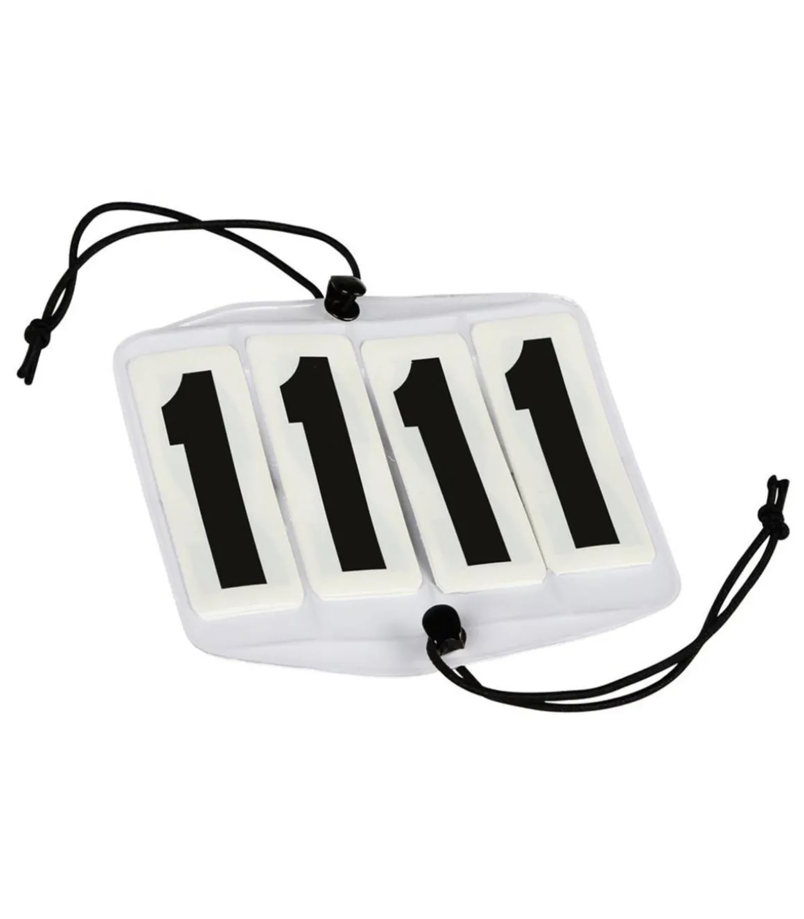 Brassard de départ 4 chiffres 10 x 9,5cm - Kerbl