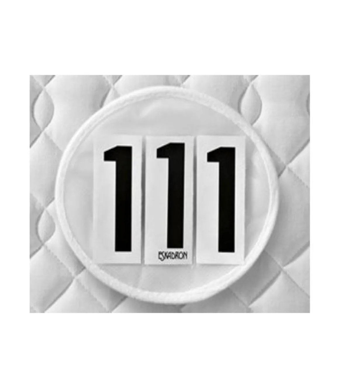 Brassard de départ 3 chiffres à accrocher au tapis - Eskadron