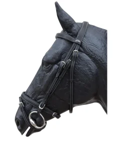 Bridon en cuir Italien modèle Bari JMRPRO