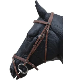 Bridon en cuir Italien modèle Bari JMRPRO