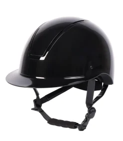 Casque d'équitation Royal Glossy noir - Harry's Horse