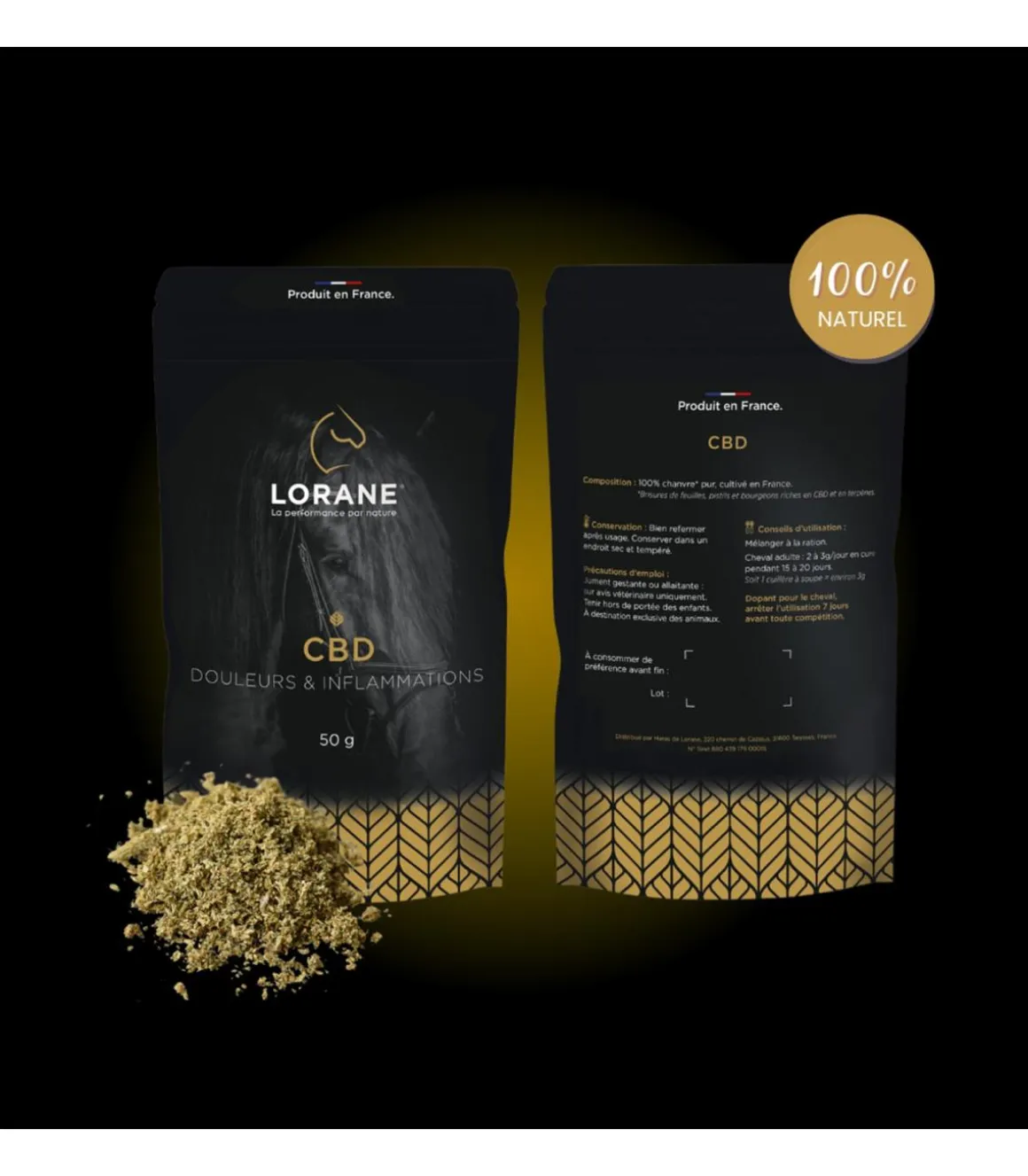 CBD, douleurs et inflammations - Lorane