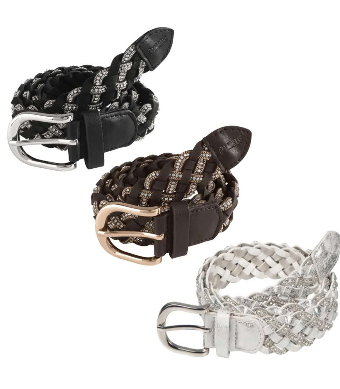 Ceinture tressée avec strass - Pikeur