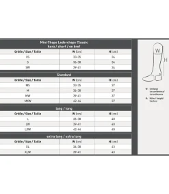 Chaps en cuir Classic - ELT