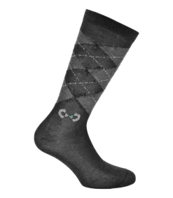 Chaussettes RIDING WORLD Jude à motif losanges – Lot de 2 paires