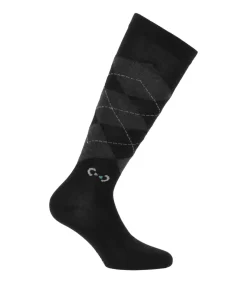 Chaussettes RIDING WORLD Jude à motif losanges – Lot de 2 paires