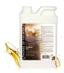Huile pied de boeuf nourissant pour les cuirs - Horse of the World