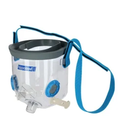 Masque d'inhalation pour chevaux AirOne Flex avec accessoires