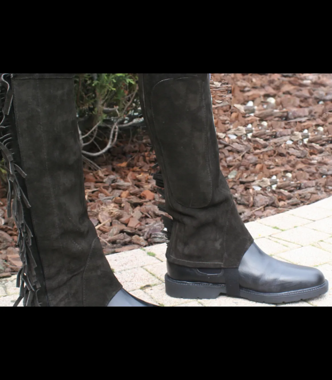 Mini chaps Dakota noir