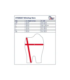 Mini chaps en cuir synthétique de chez harrys Horse