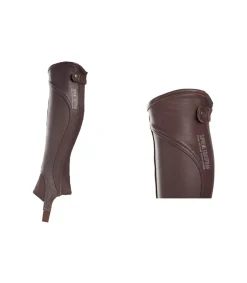 Mini chaps Quinton en cuir