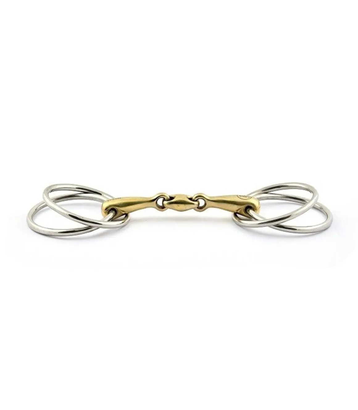 Mors à 4 anneaux avec double brisure - Jump'In