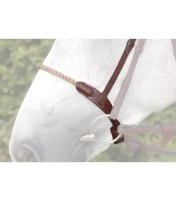 Muserolle en corde blanche de chez Dy'on