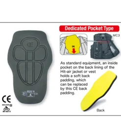 Protection dorsale YM normalisée - Hit-Air