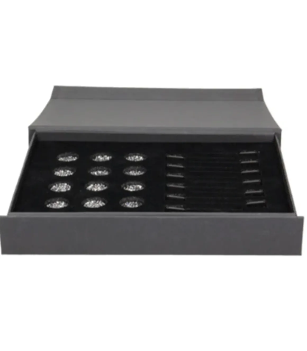 Quick Knot Jewel, clips pions en cristaux Swarovski Medley 12 pièces - Hes Tec