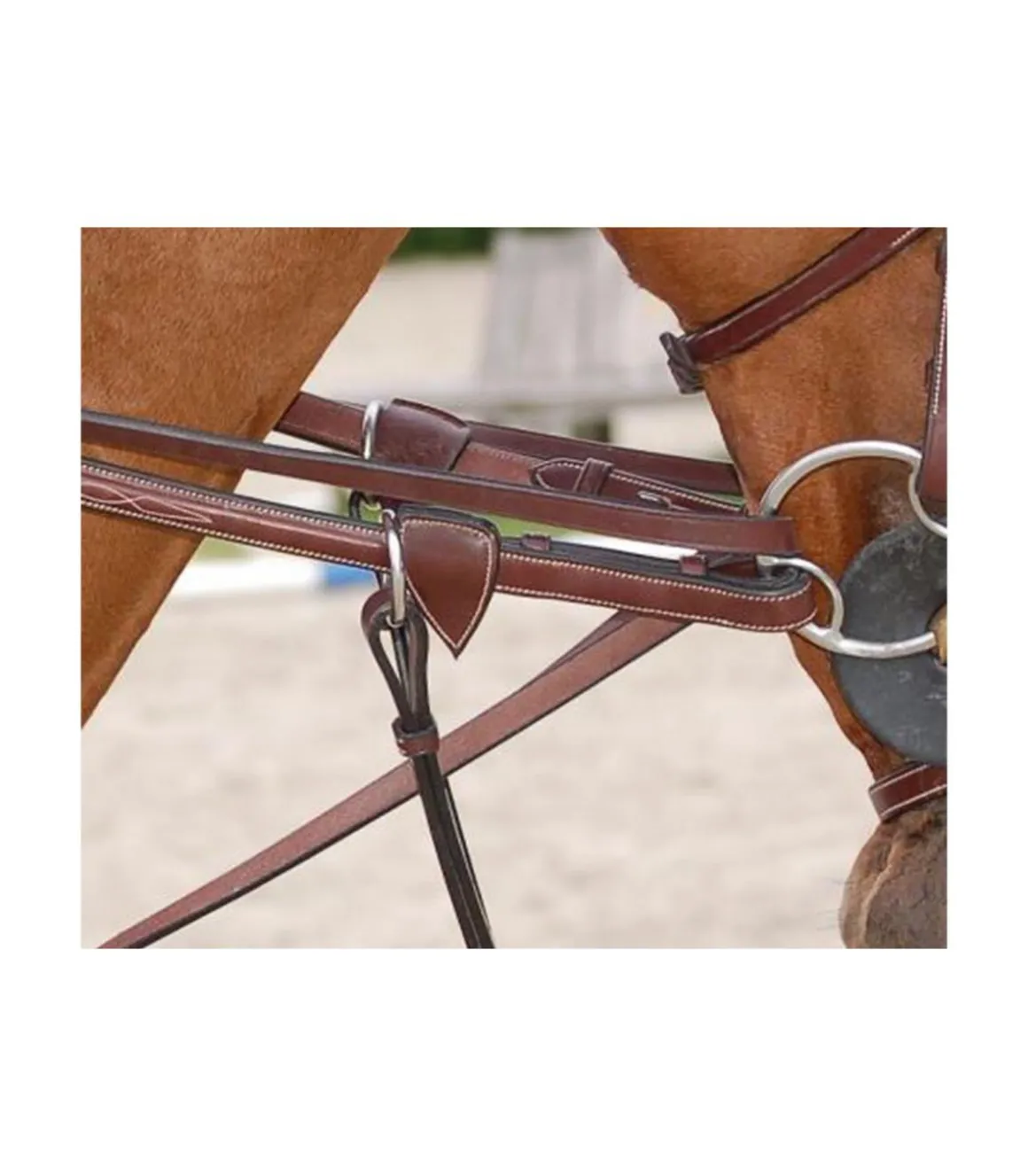 Rênes allemandes en cuir et corde - Dy'on Collection