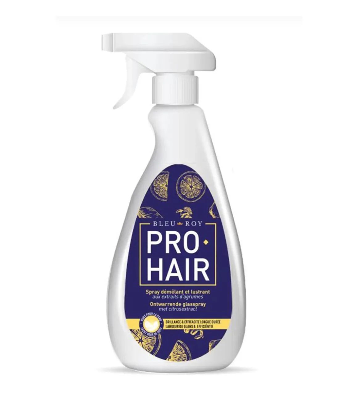Spray démêlant Pro Hair aux extraits d'agrumes - Bleu Roy